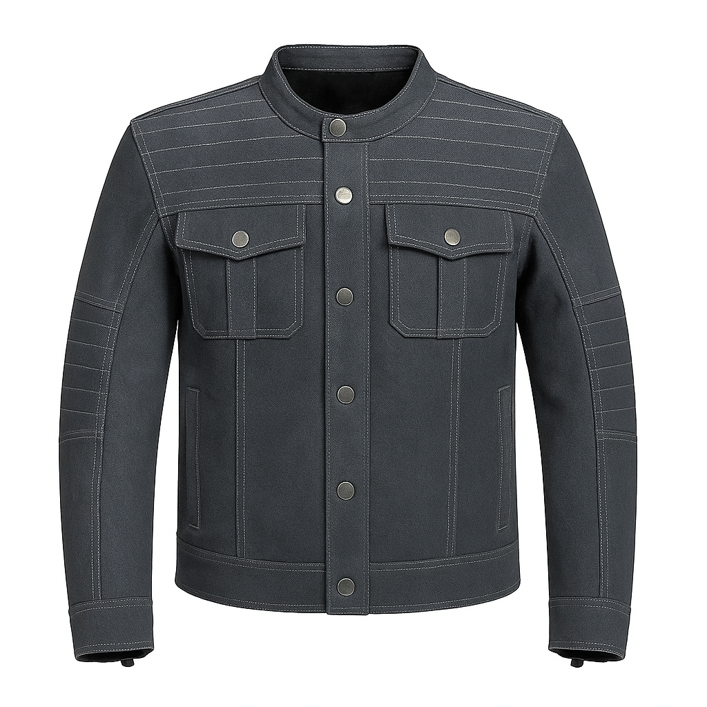Command Denim Man's Motorcycle Jacket