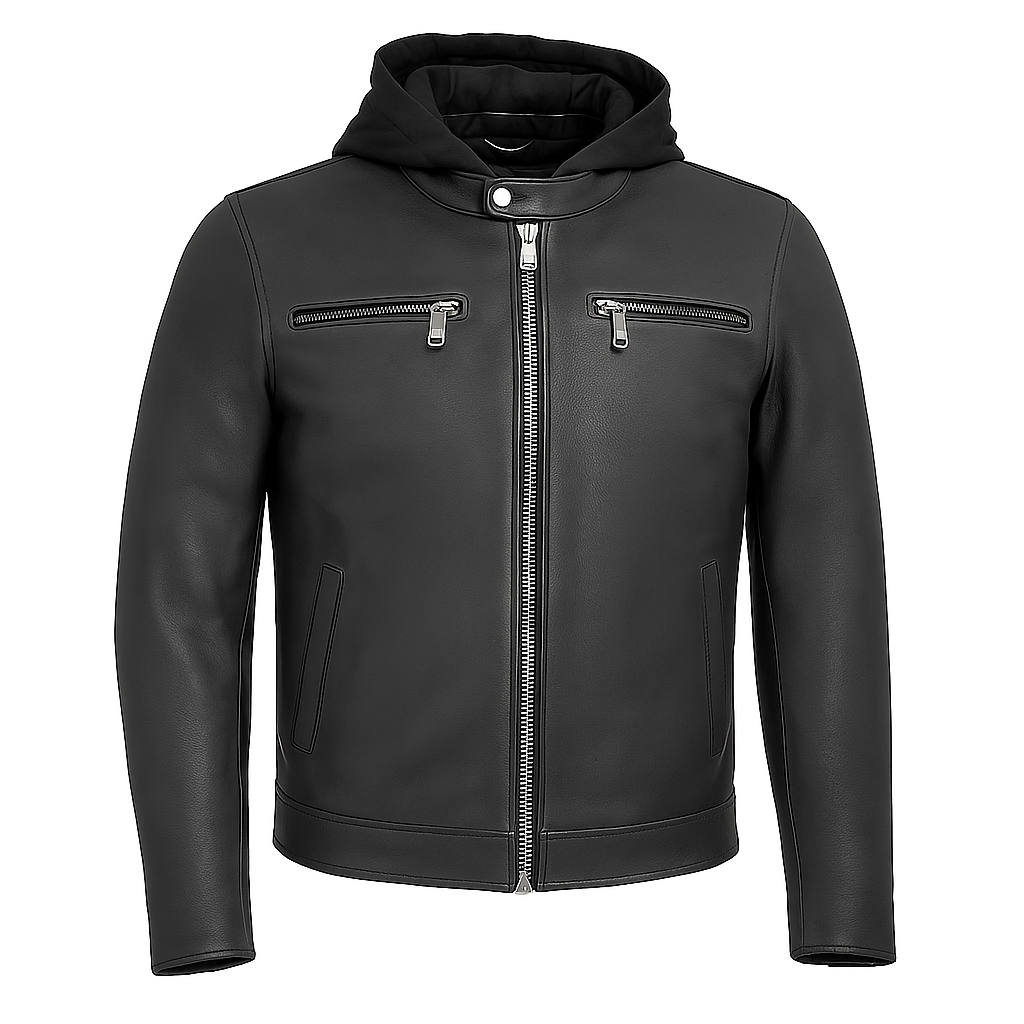 Night Vortex Man's Motorcycle leather jacket