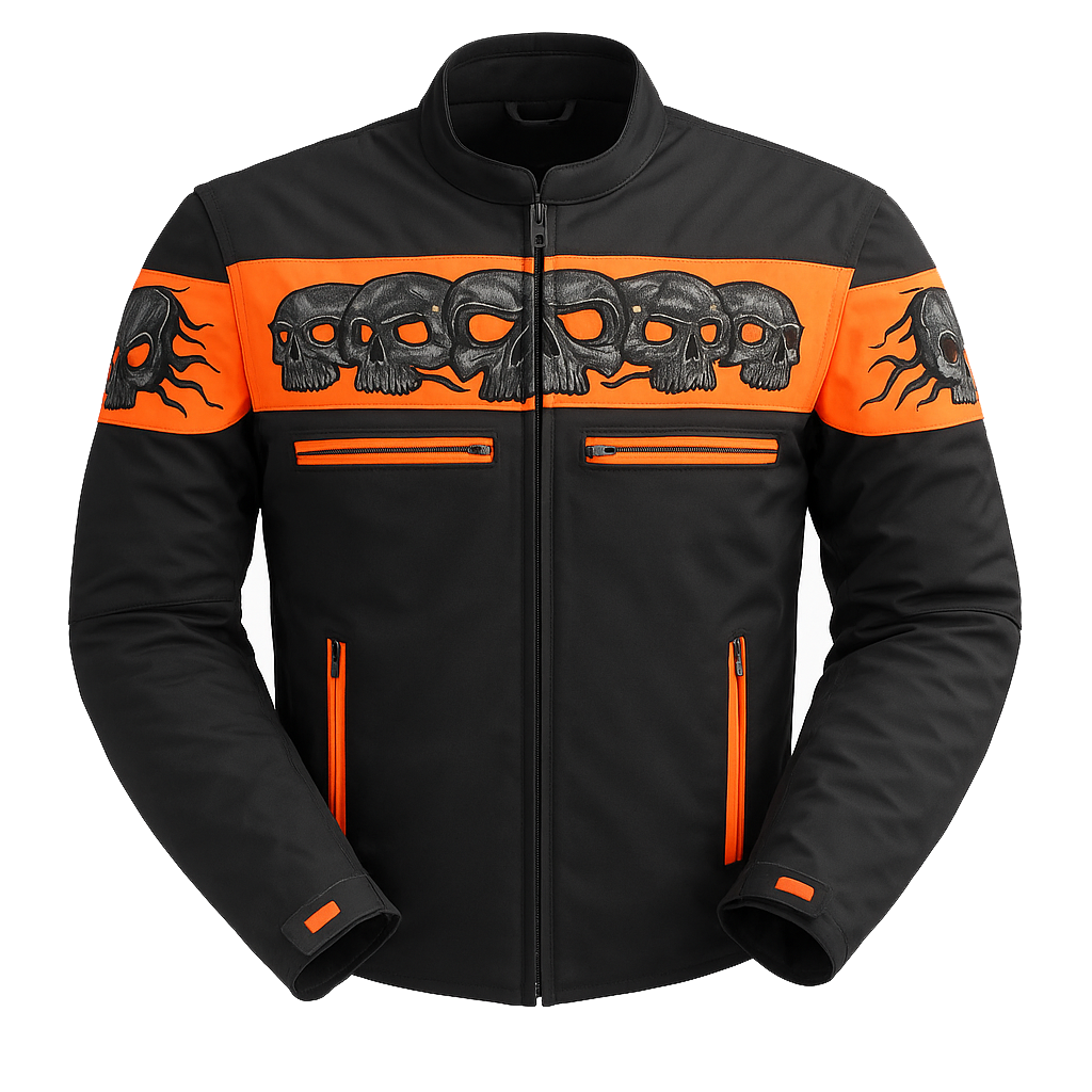 Skullshade Man's Motorcycle Textile jacket