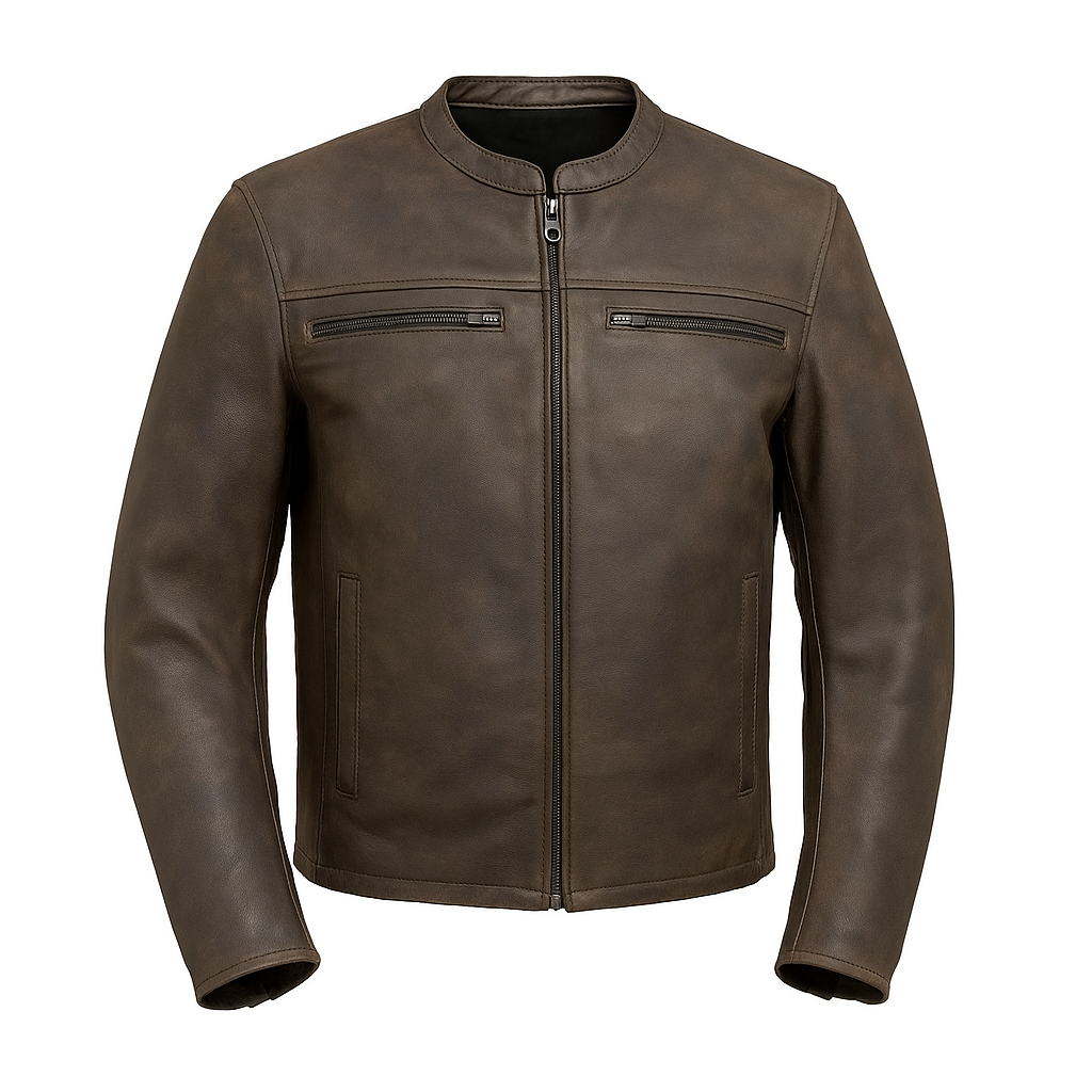 Jetstream Man's Motorcycle Leather Jacket
