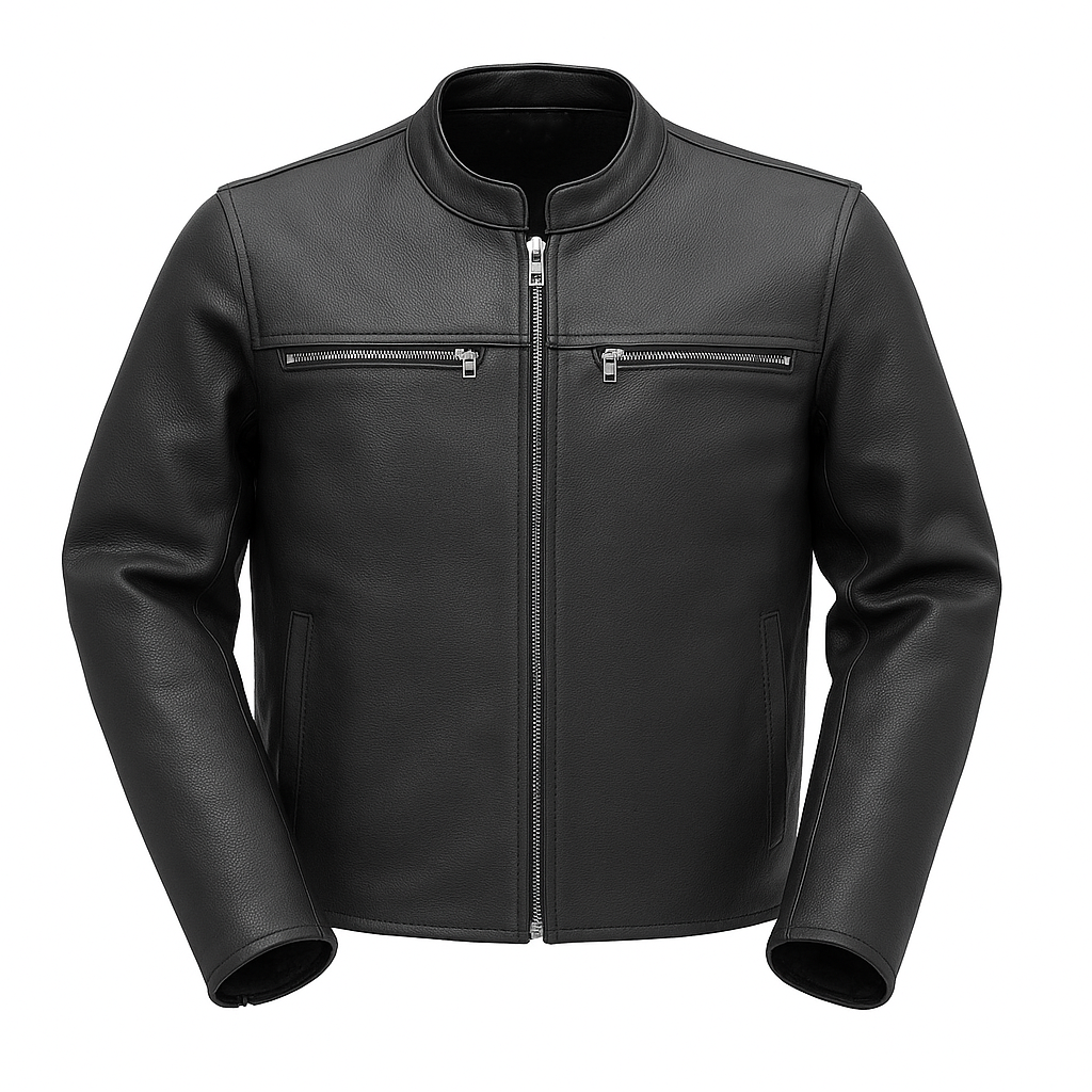 Jetstream Man's Motorcycle Leather Jacket