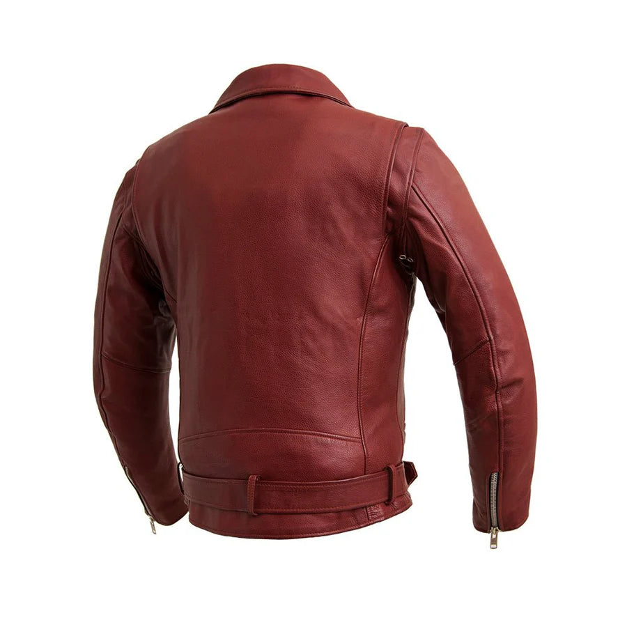 Bronco Blaze Man's Motorcycle Leather Jacket