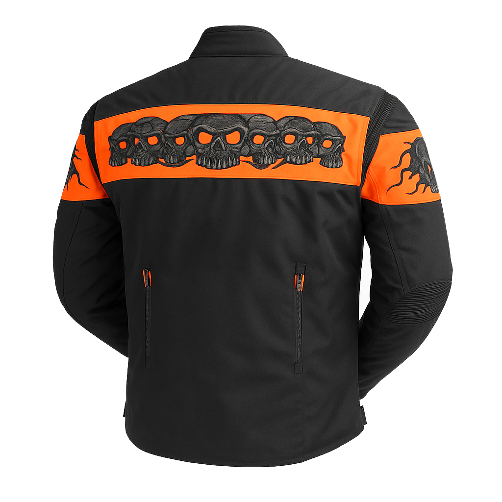 Skullshade Man's Motorcycle Textile jacket