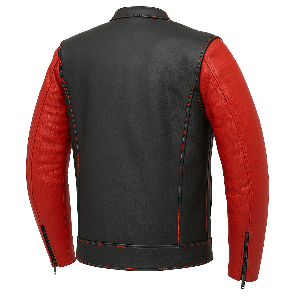 Inferno Edge Man's Moto Leather Jacket