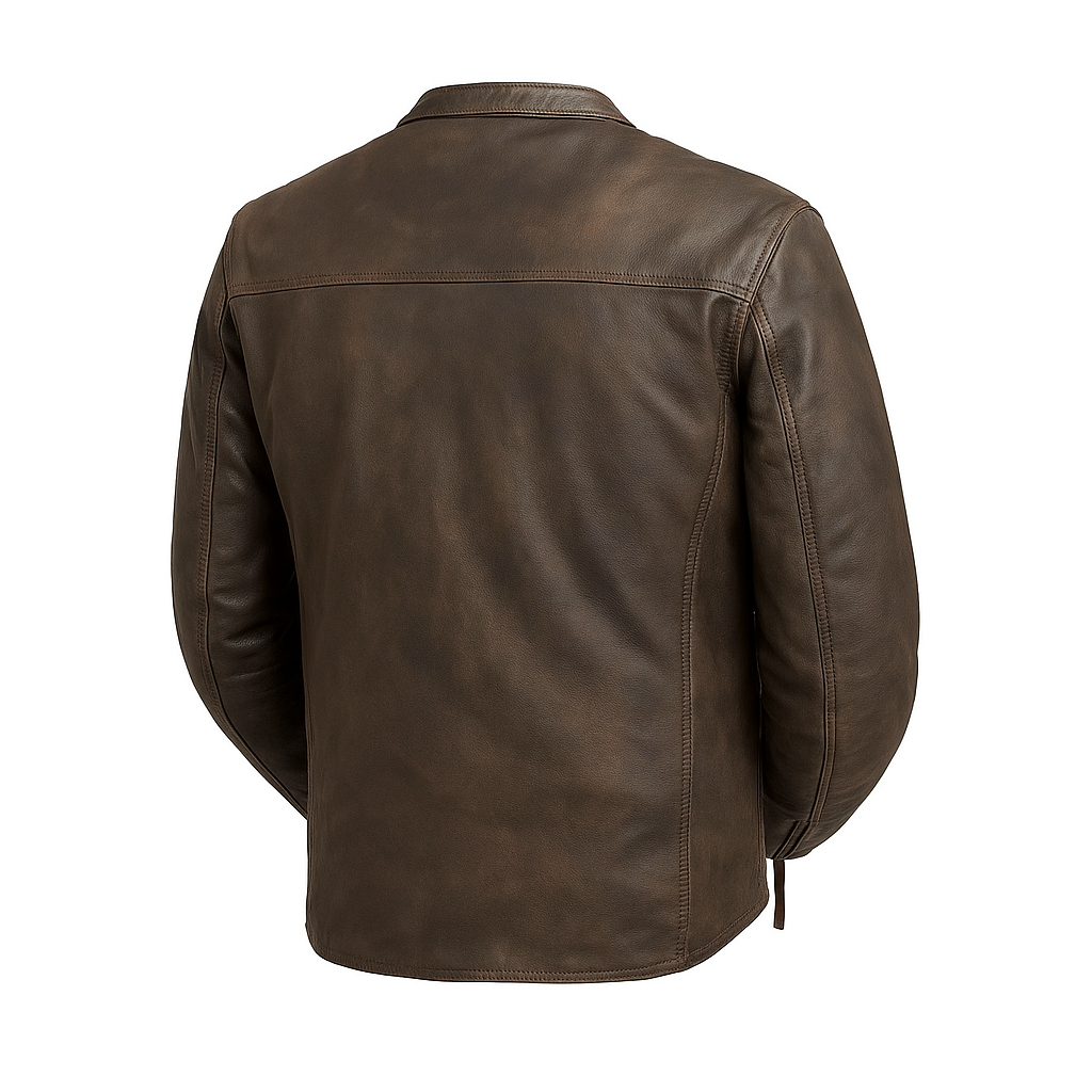 Jetstream Man's Motorcycle Leather Jacket