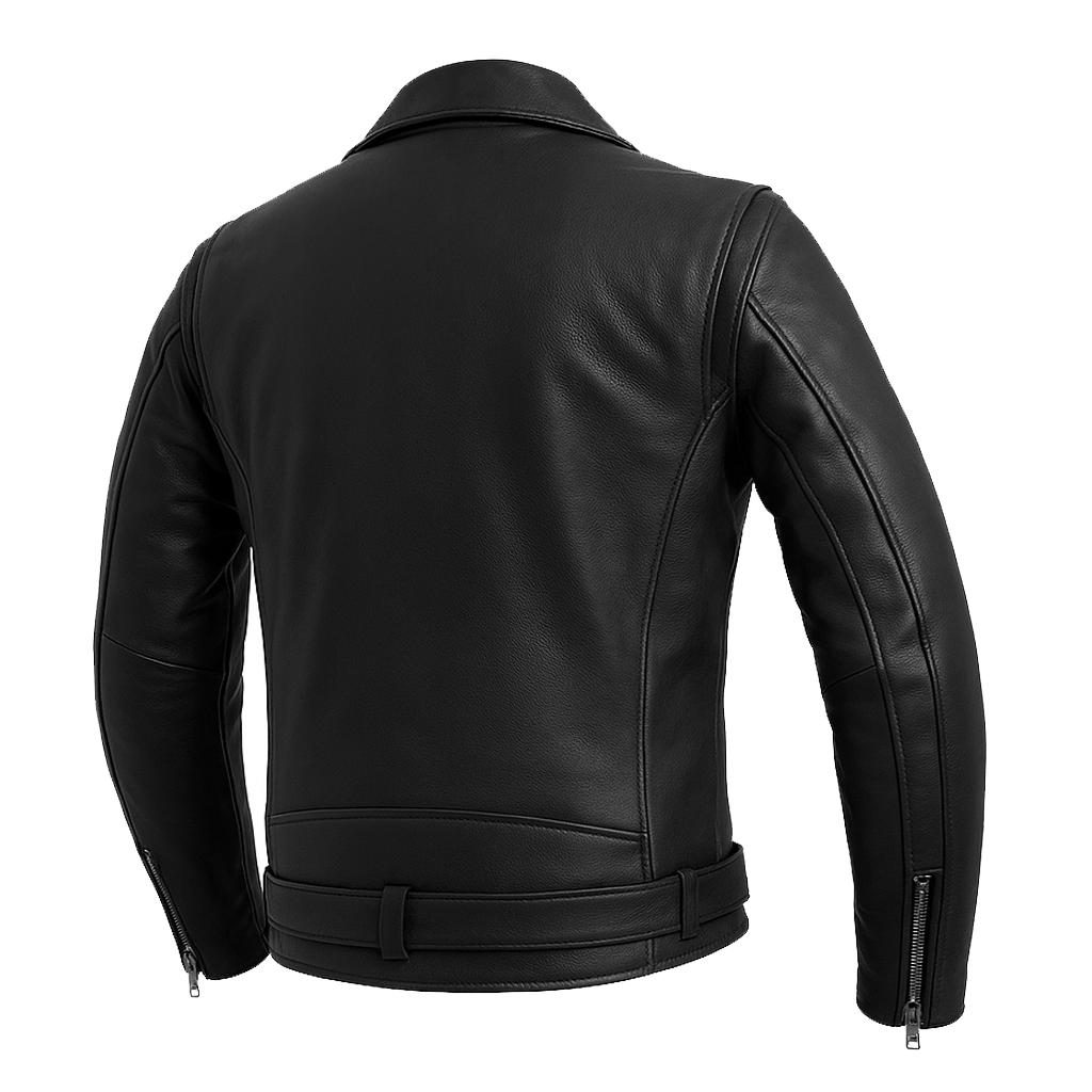 Bronco Blaze Man's Motorcycle Leather Jacket