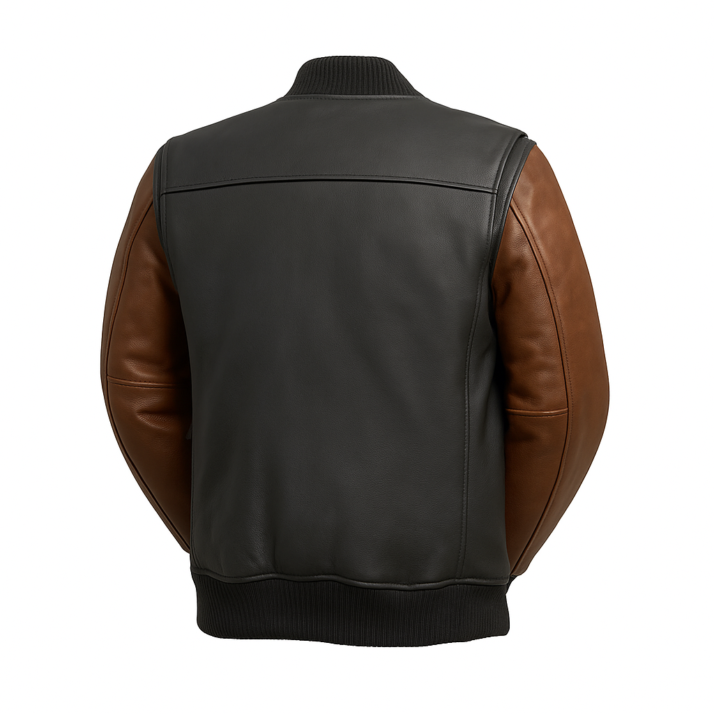 Coalheart Classic Man's Moto Leather Jacket