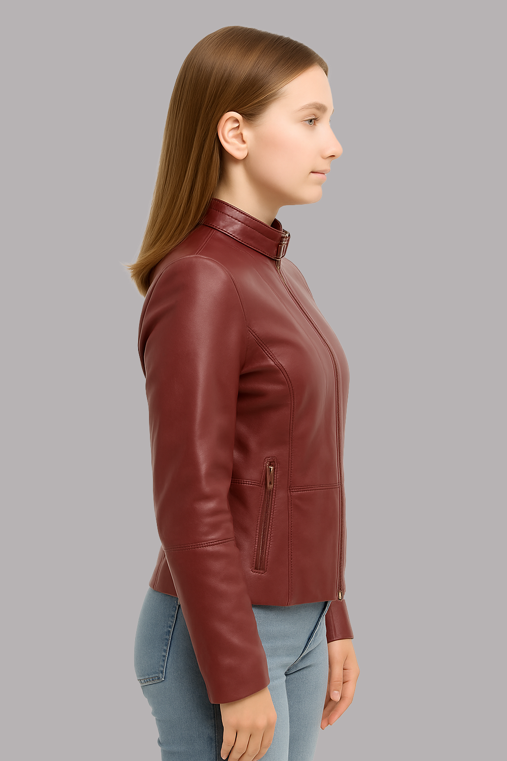 Roxi Flame Fashion Leather Jacket