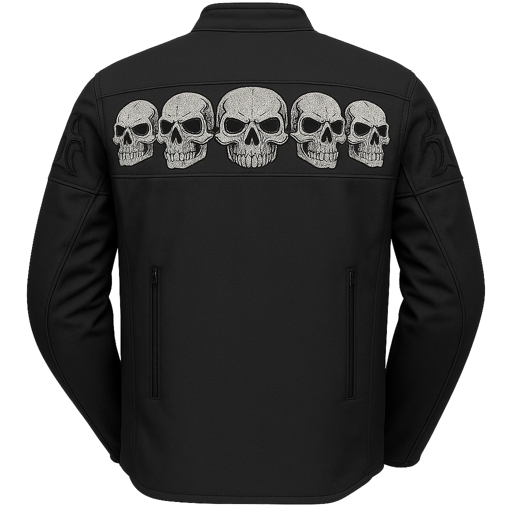 Skullshade Man's Motorcycle Textile jacket