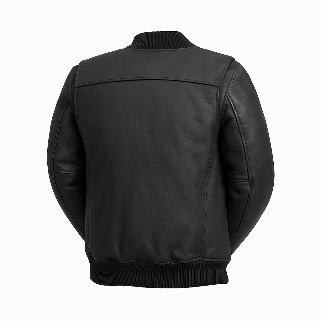 Coalheart Classic Man's Moto Leather Jacket