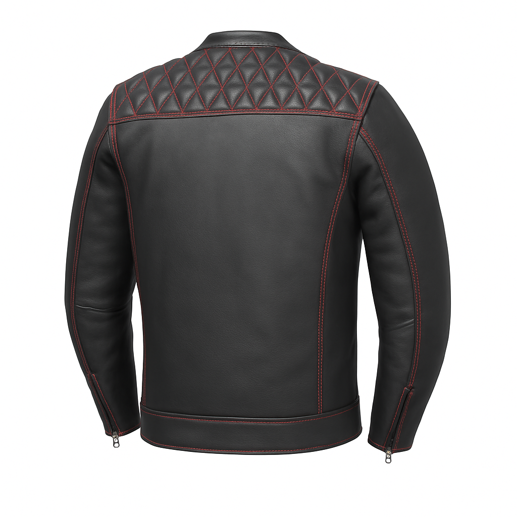 Ember Guard Men's Motorcycle leather jacket