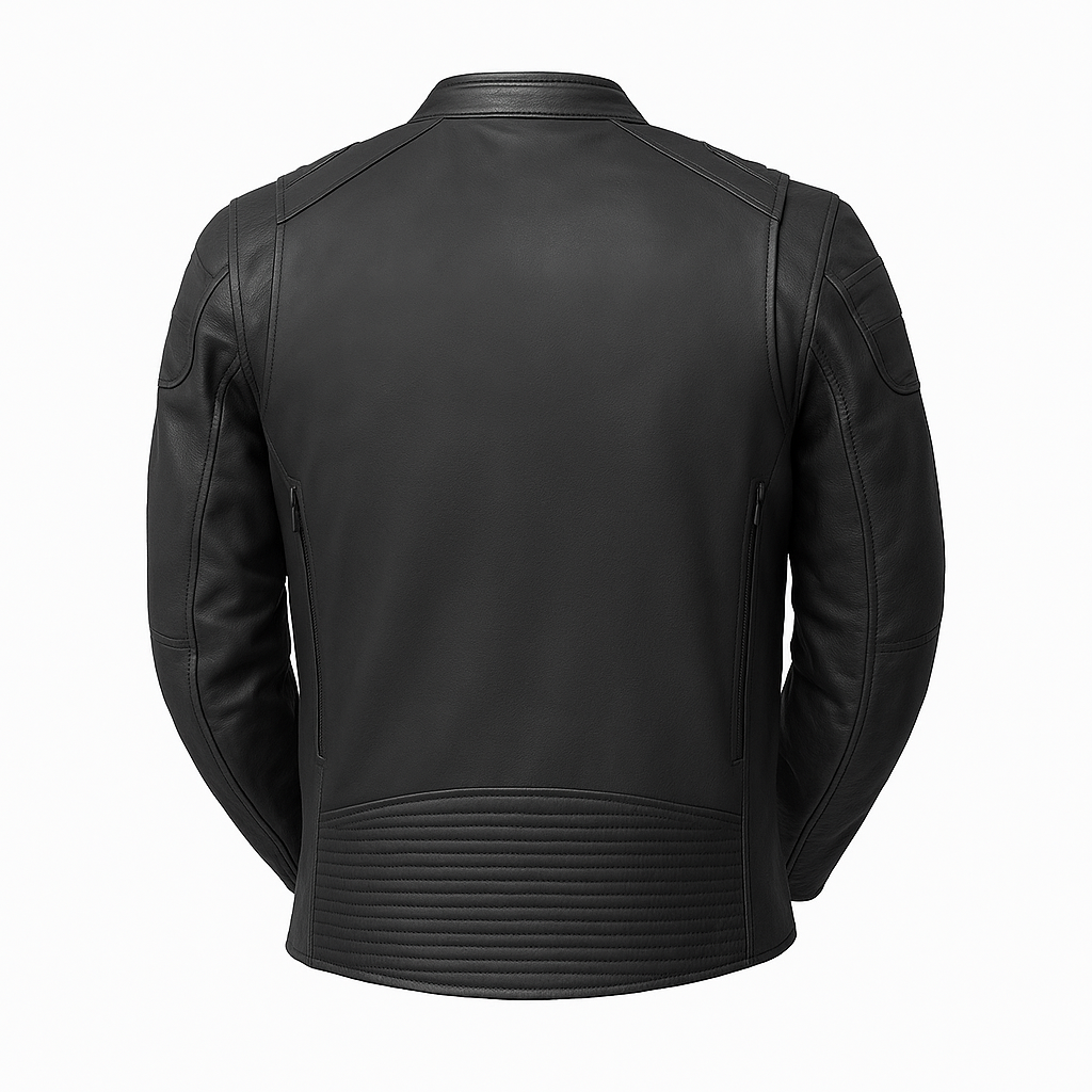 Shadow Titan Man's Motorcycle Leather Jacket