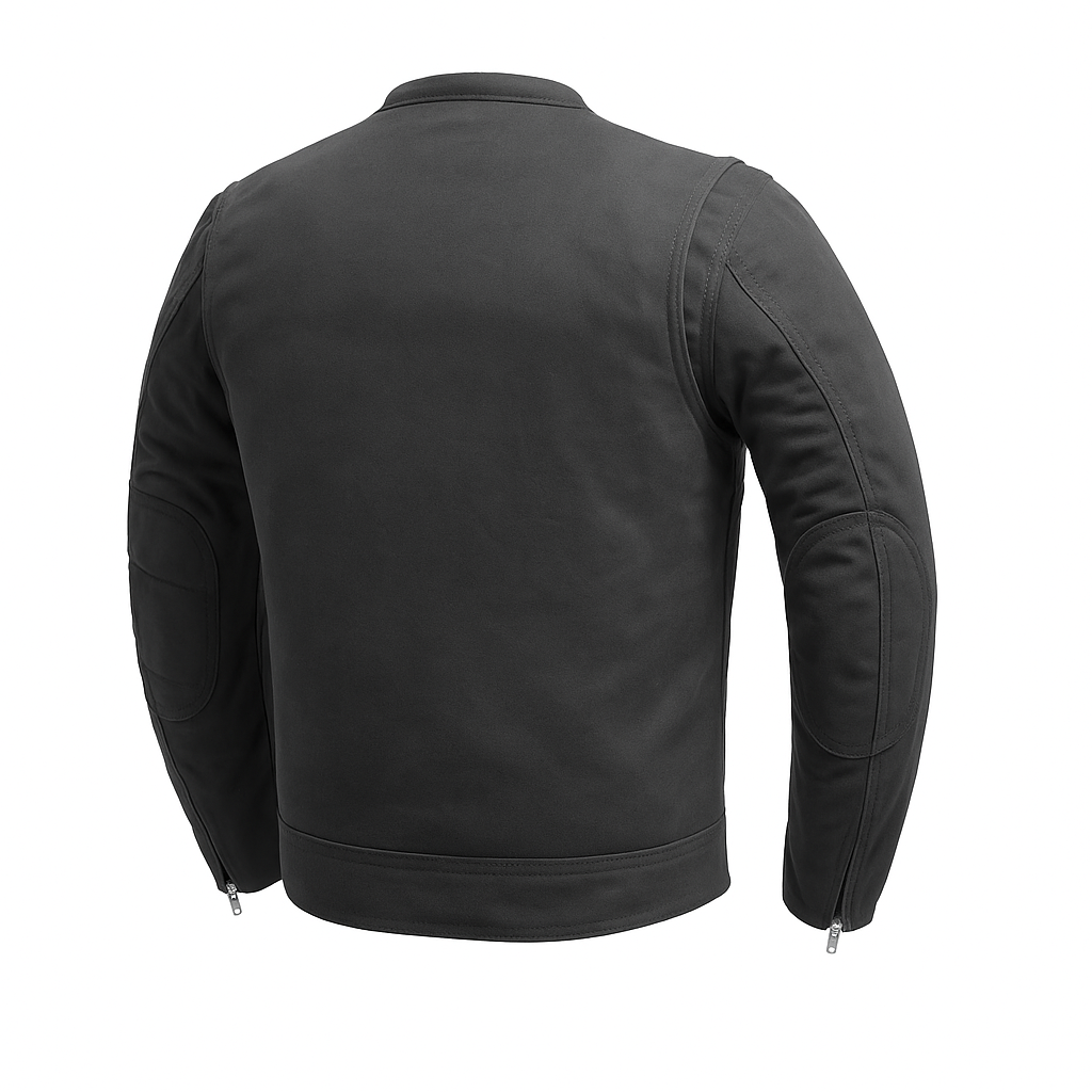 Shadowfield Man's Motorcycle Twill Jacket
