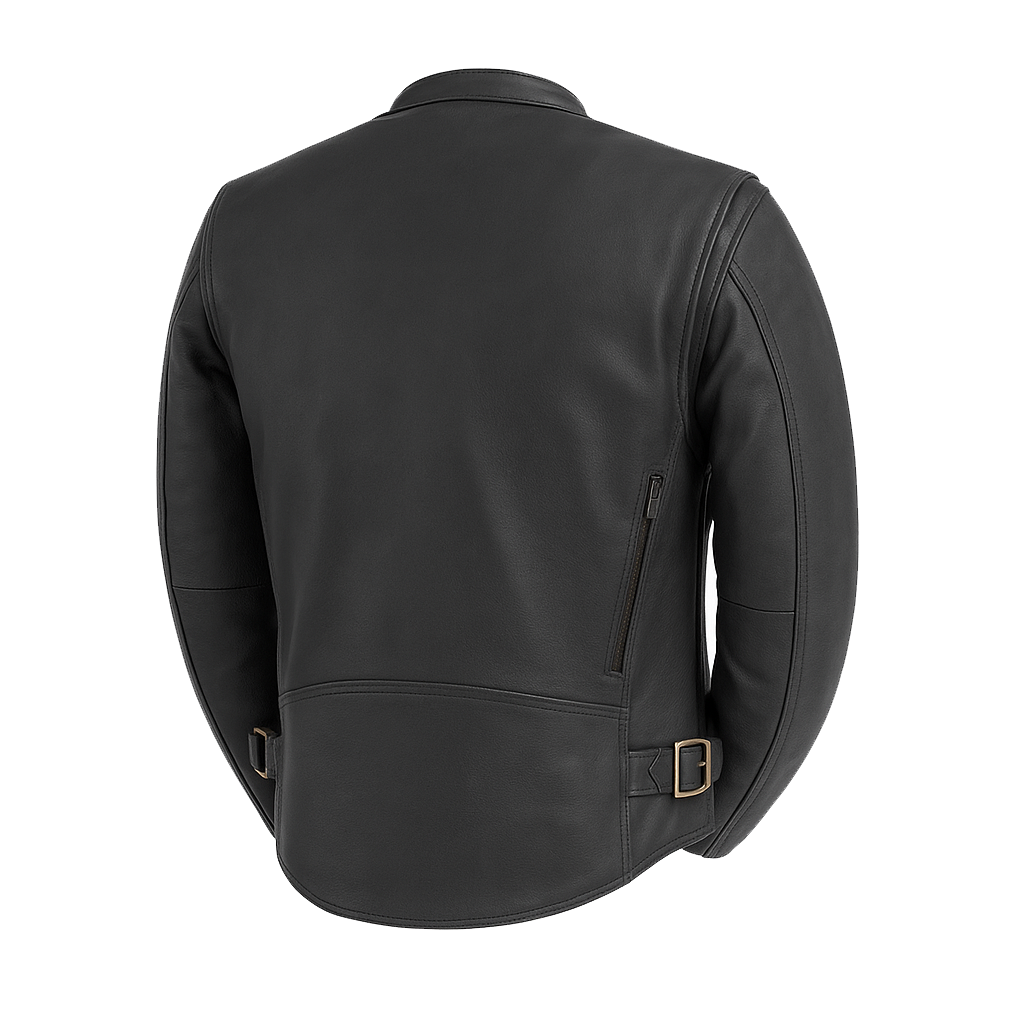 Midnight Vault Man's Motorcycle leather jacket