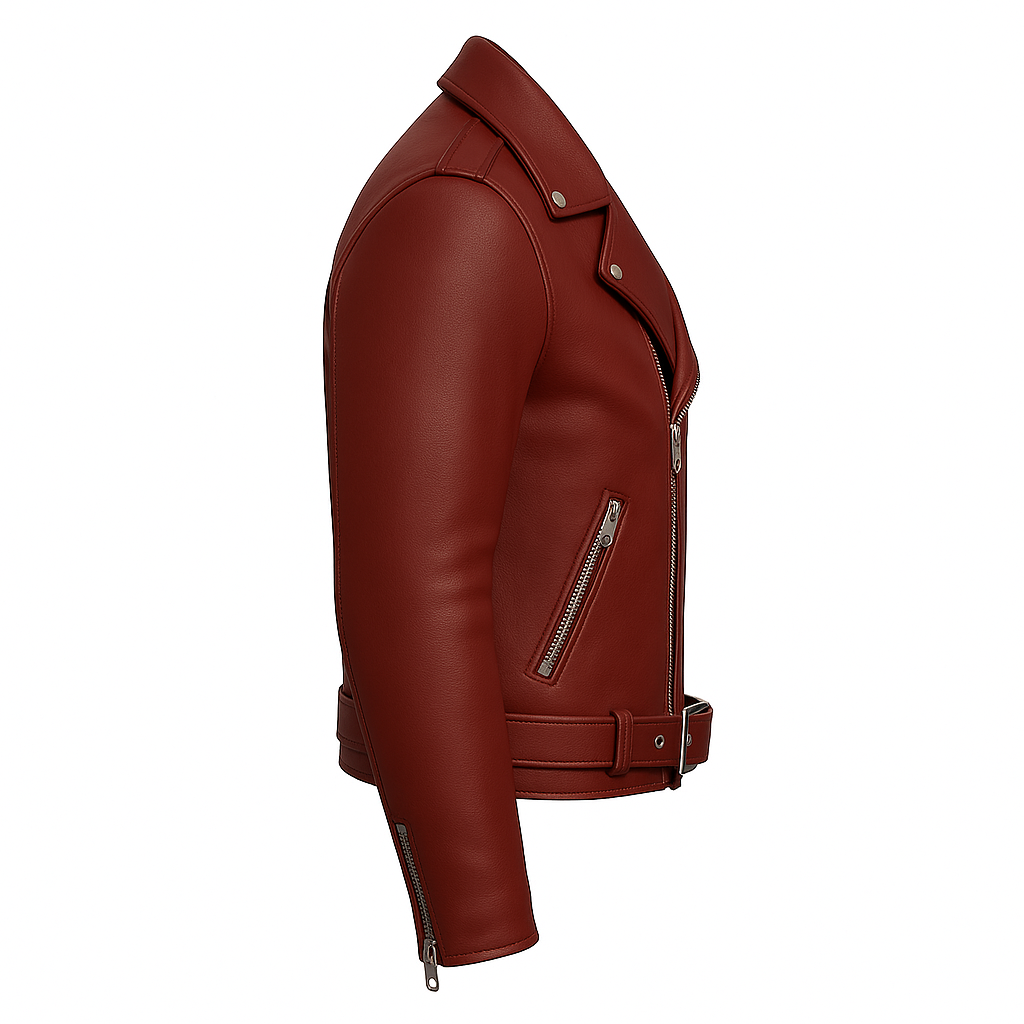 Bronco Blaze Man's Motorcycle Leather Jacket