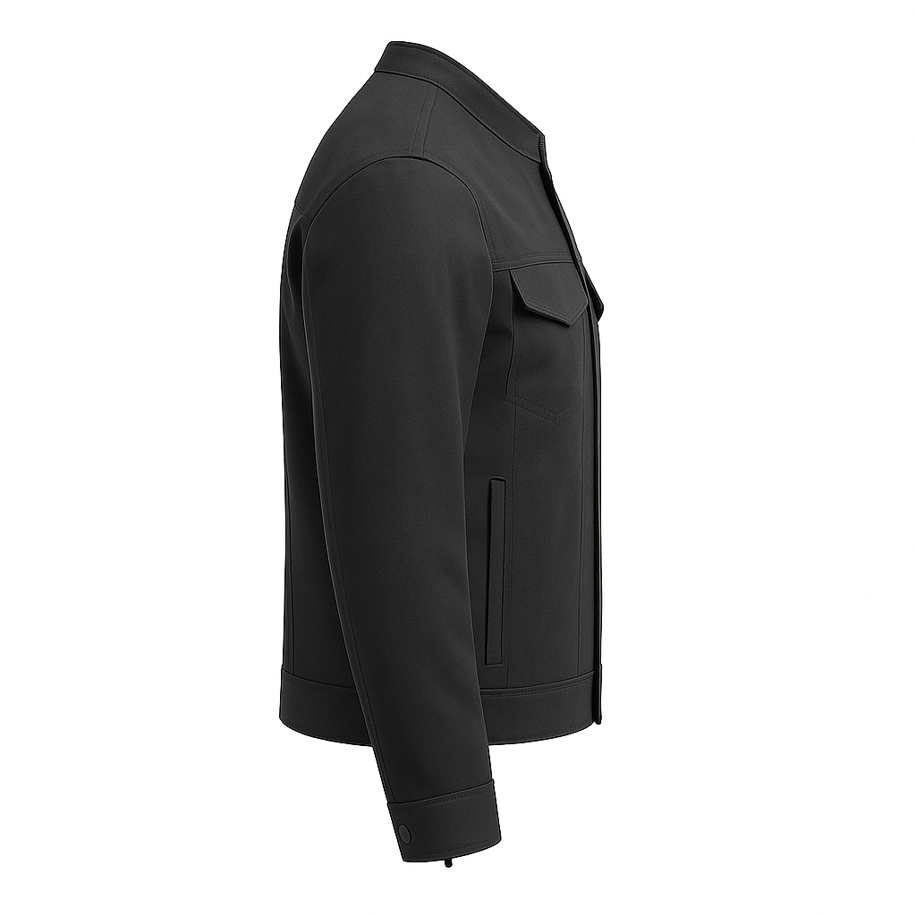 Shadowfield Man's Motorcycle Twill Jacket