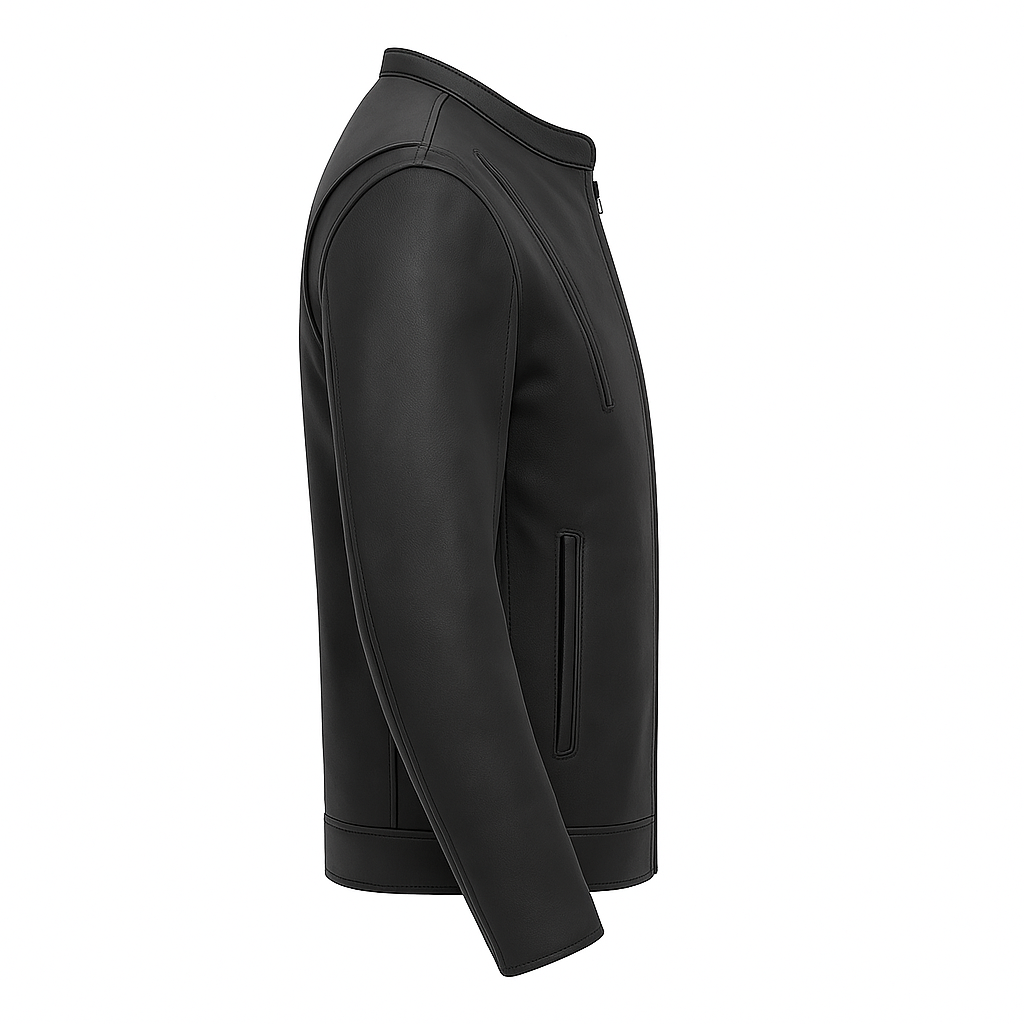 Nightshade Edge Man's Motorcycle Leather Jacket