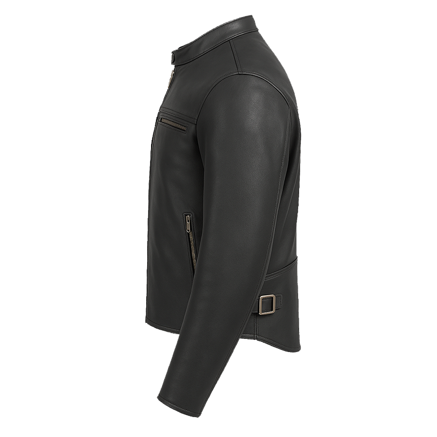 Midnight Vault Man's Motorcycle leather jacket