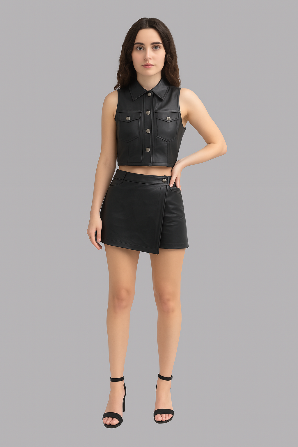 Vixen Women’s Leather Vest