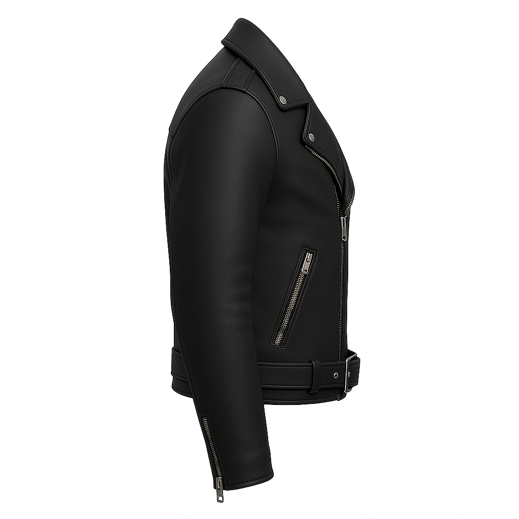 Bronco Blaze Man's Motorcycle Leather Jacket