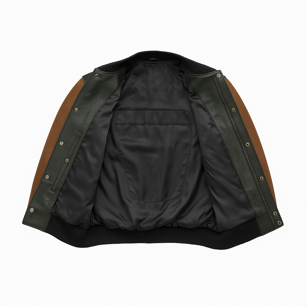 Coalheart Classic Man's Moto Leather Jacket
