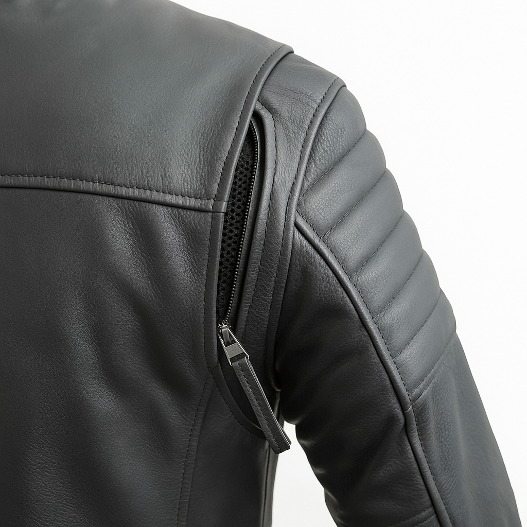 Steelcore Man's Motorcycle leather jacket