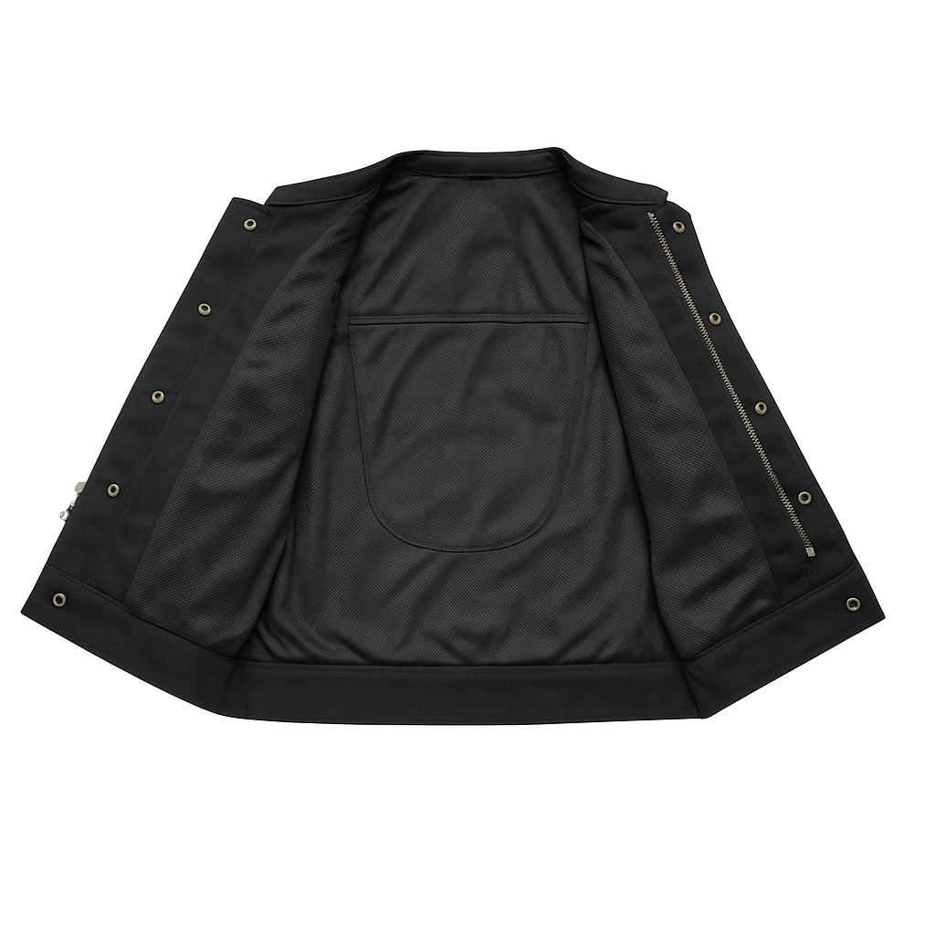 Shadowfield Man's Motorcycle Twill Jacket