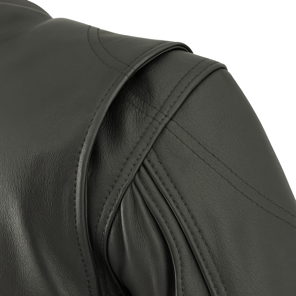 Midnight Vault Man's Motorcycle leather jacket