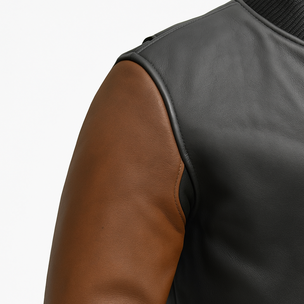 Coalheart Classic Man's Moto Leather Jacket