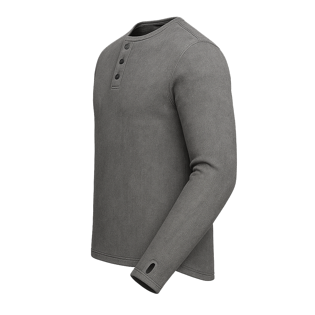 Slate Henley Men’s Windproof Shirt