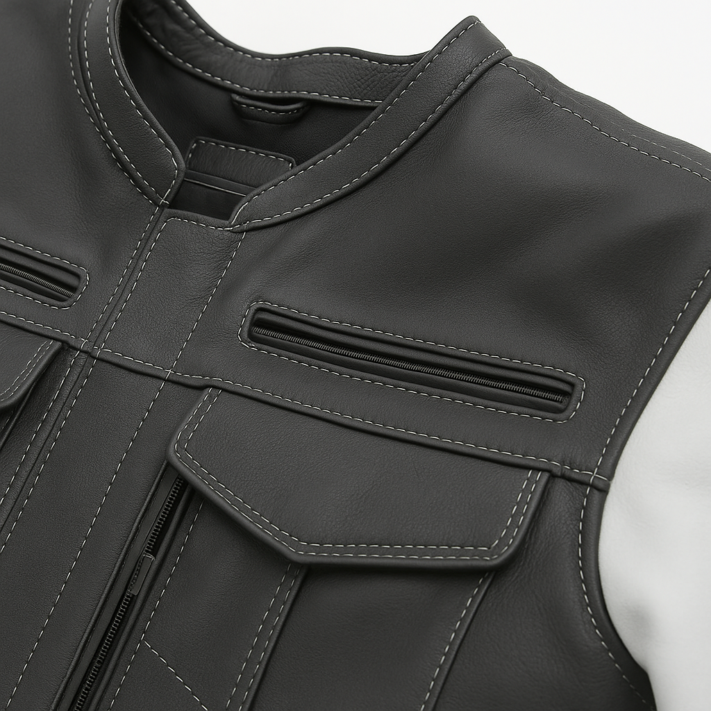 Inferno Edge Man's Moto Leather Jacket