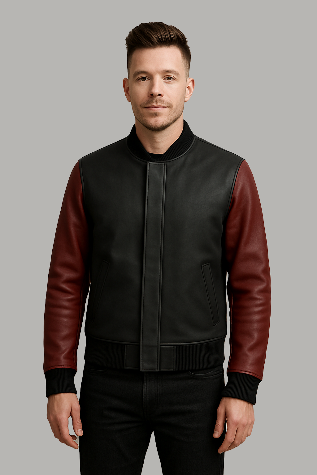 Coalheart Classic Man's Moto Leather Jacket