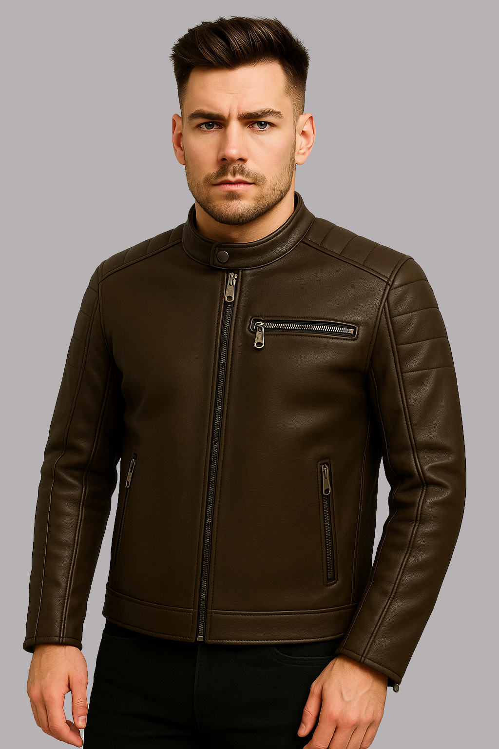 Dustborn Man's Motorcycle Leather jacket
