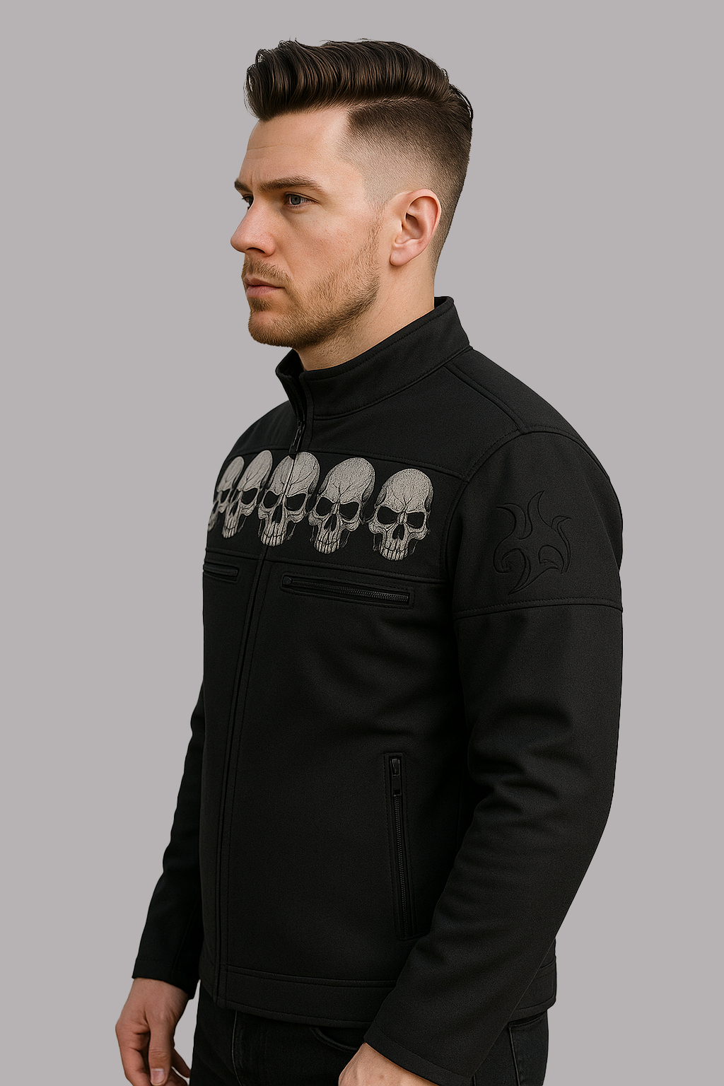 Skullshade Man's Motorcycle Textile jacket