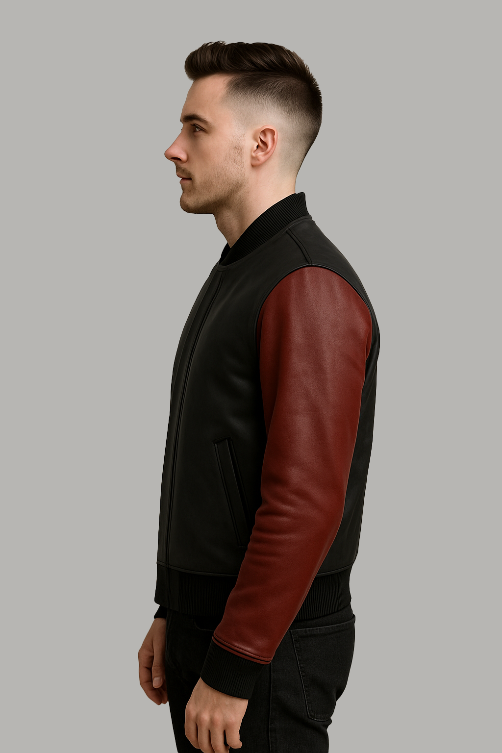 Coalheart Classic Man's Moto Leather Jacket