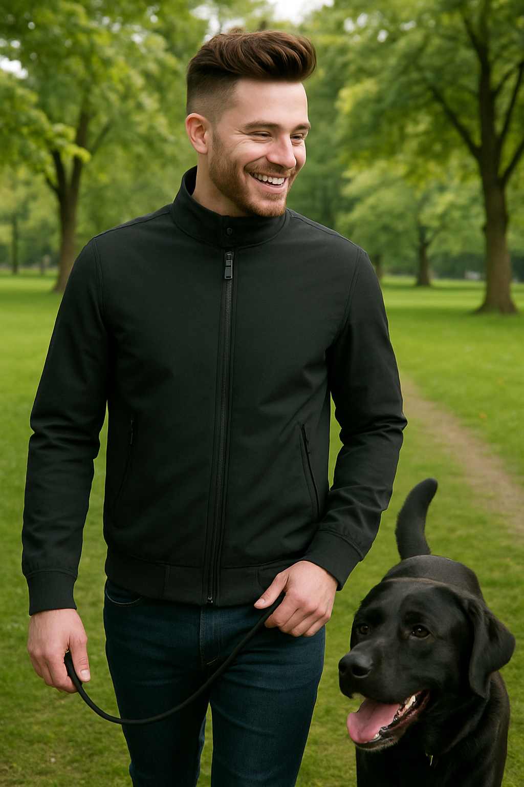 ShadowTrack Men's Moto Textile Jacket
