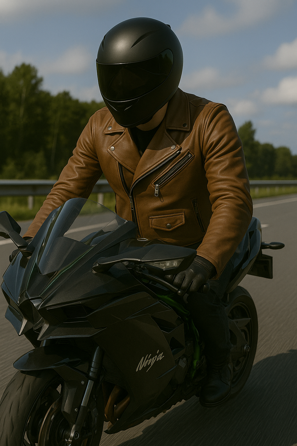 Ironhide Rebel – Men's Motorcycle Leather Jacket