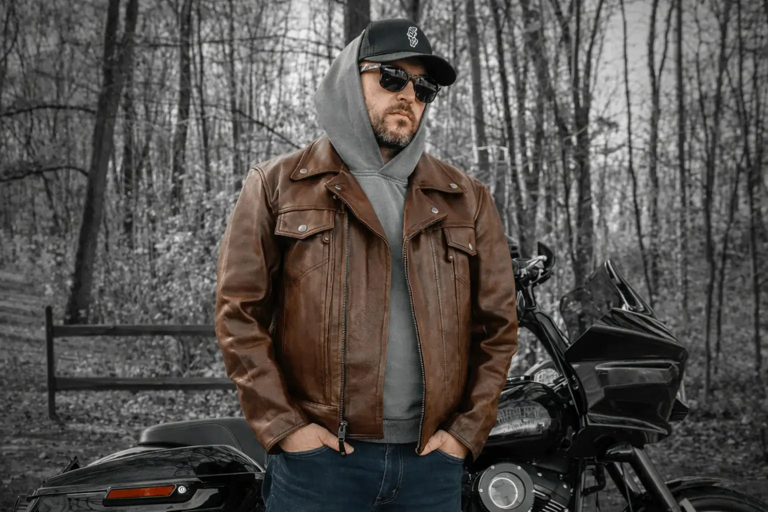 Mens Leather Jacket