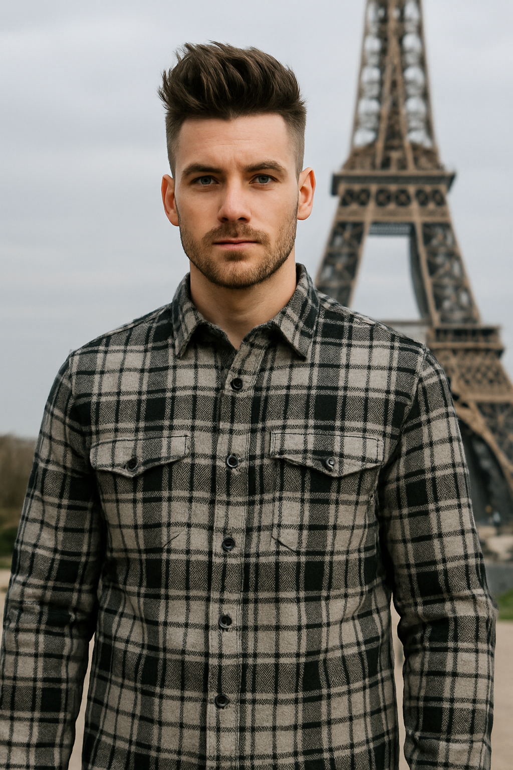 Lumberjack Men’s Waxed Canvas Riding Shirt