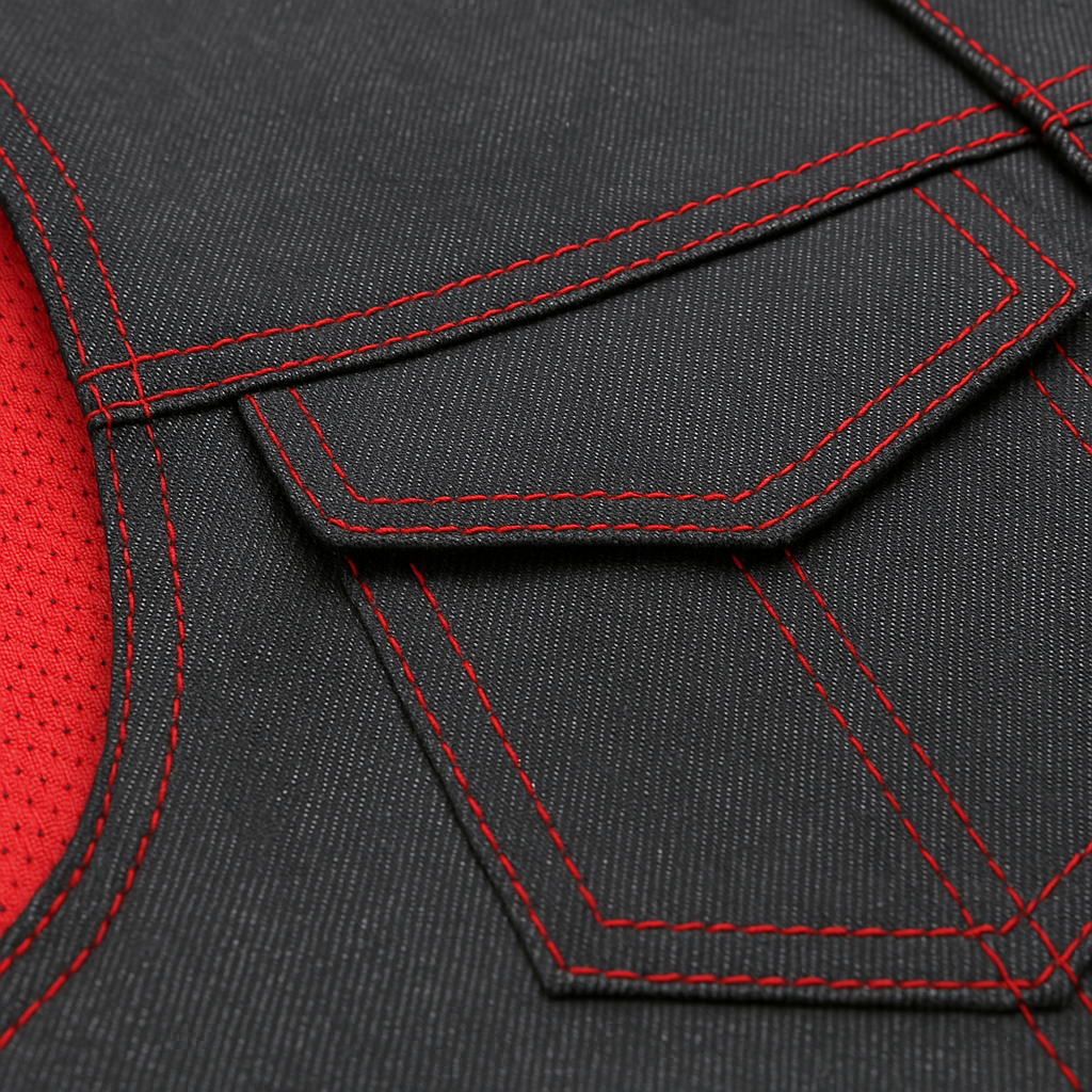 Bloodstone – Men’s Motorcycle Denim Vest