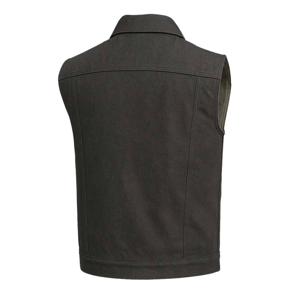 Ashmark – Men's Motorcycle Denim Vest