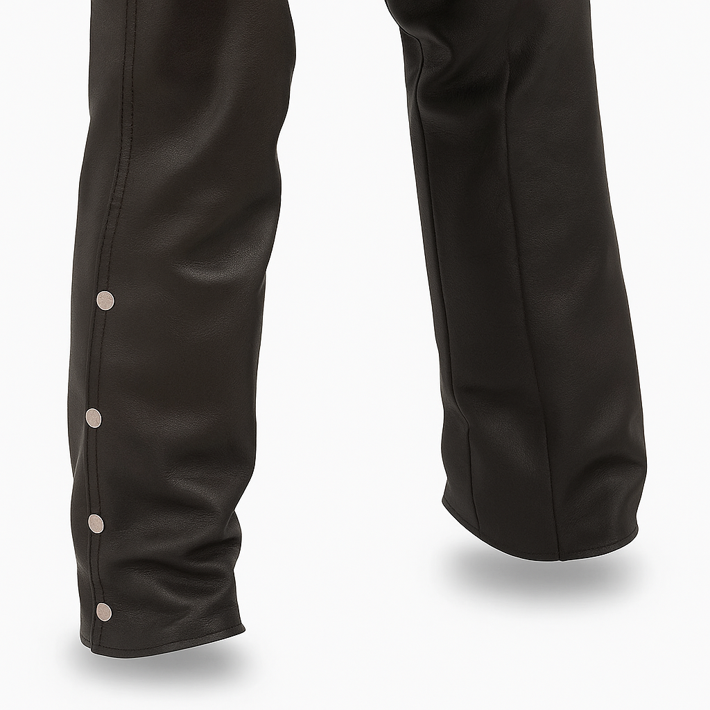 Rally - Unisex Motorcycle Leather Chaps