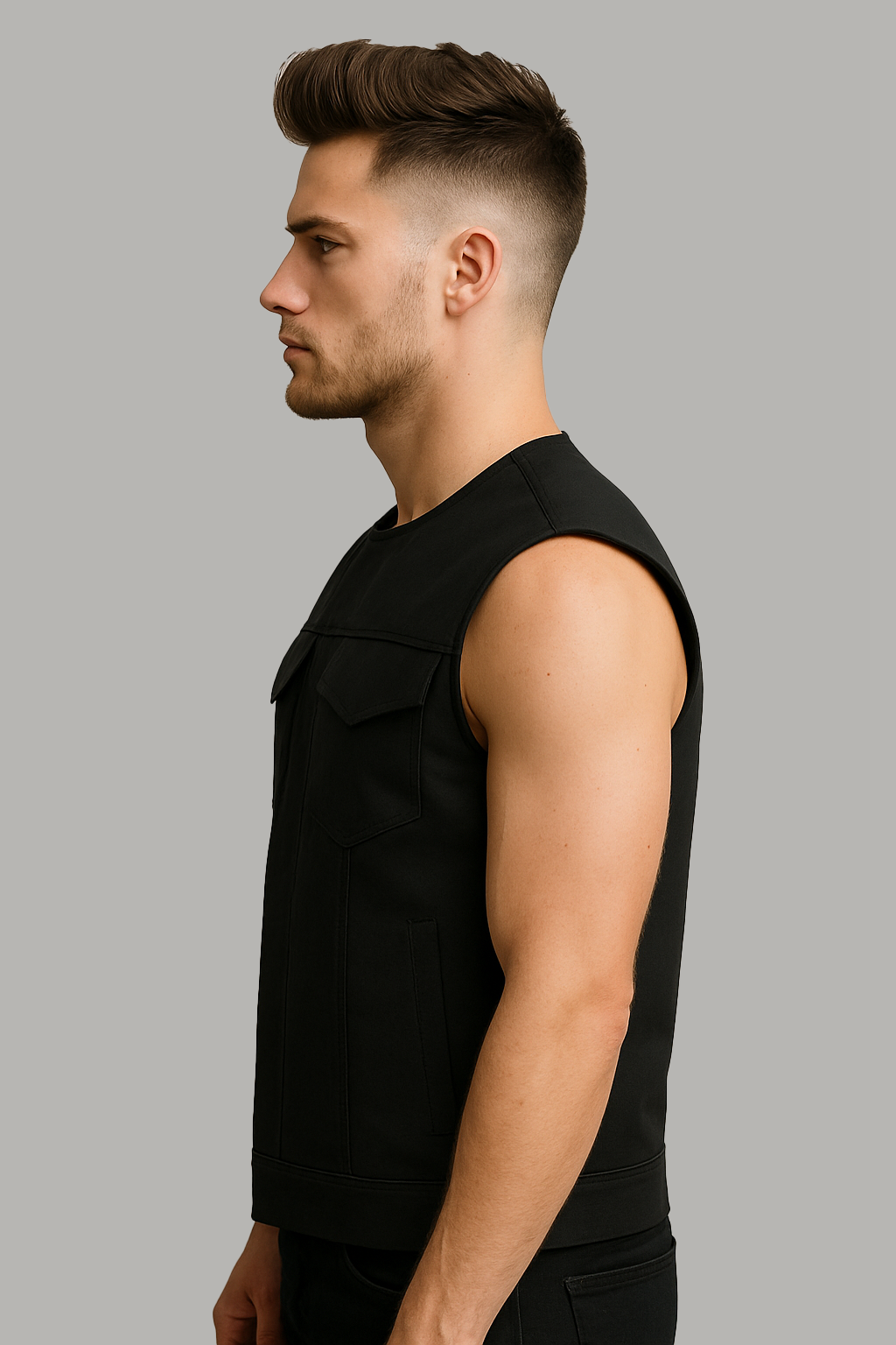 Dominion – Men's Motorcycle Twill Vest