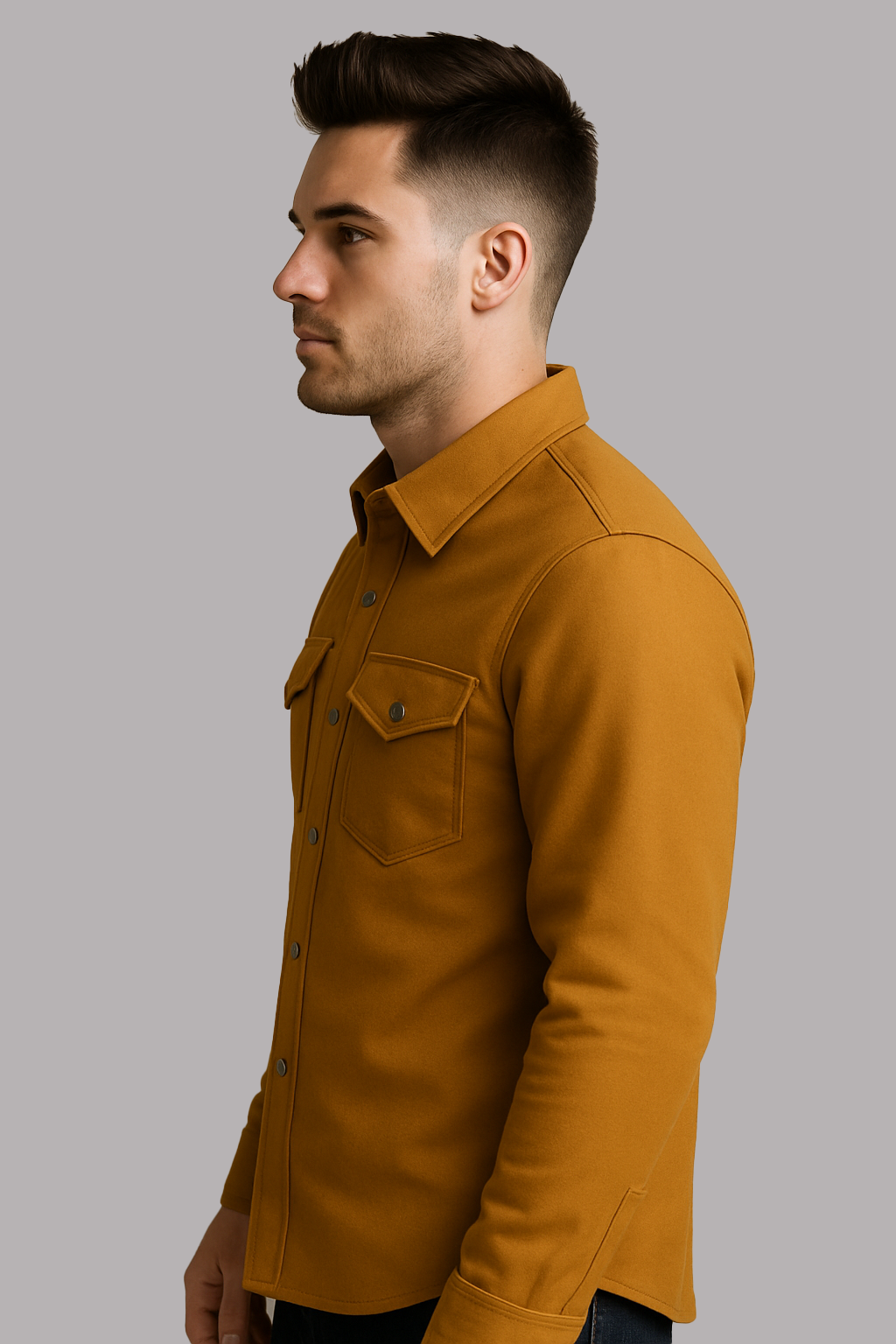 Desert Ember Men’s Honey Brown Shirt