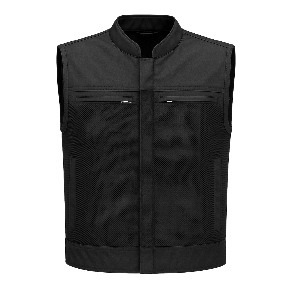 Aura – Men's Moto Mesh Motorcycle Vest