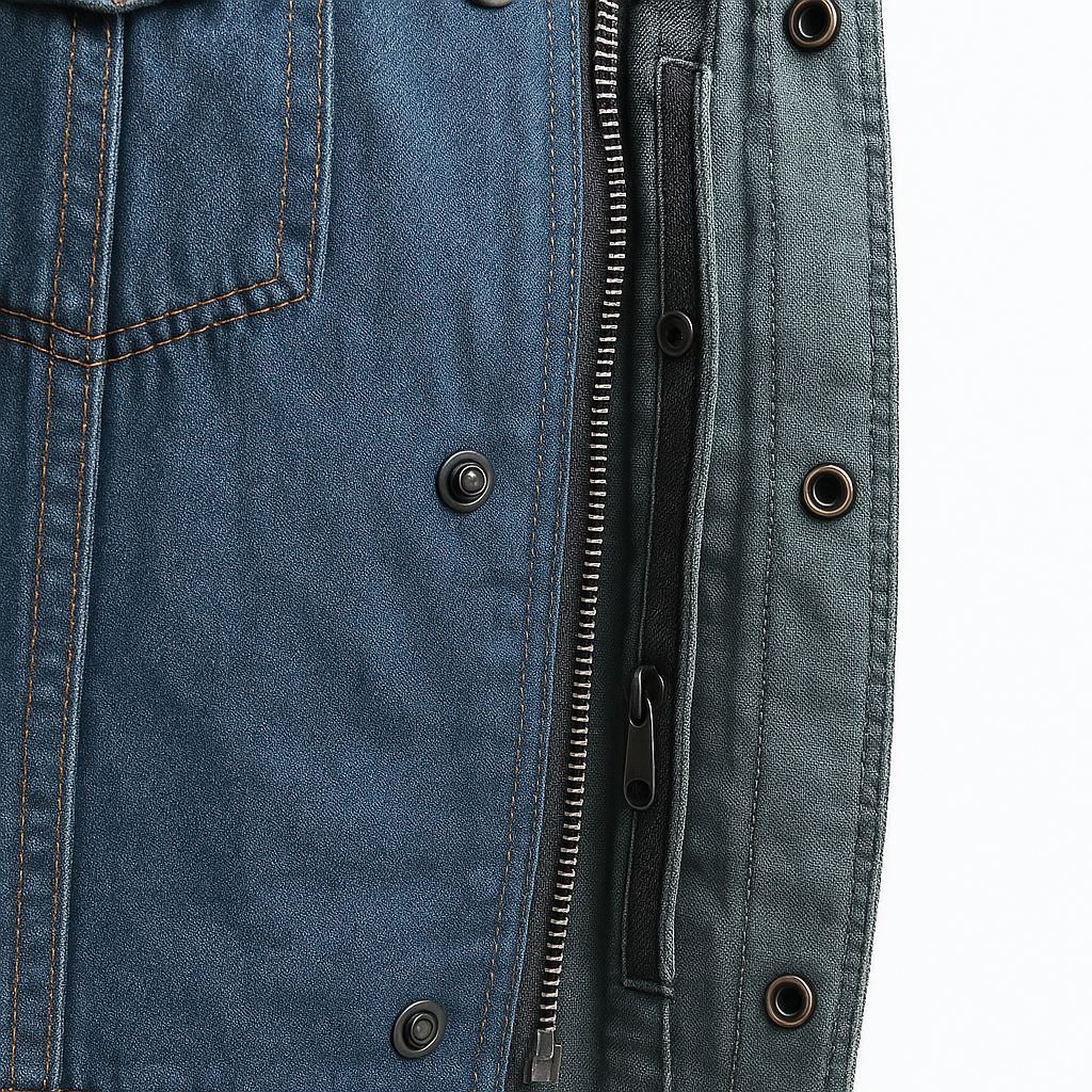 Maverick - Men's Motorcycle Denim Vest