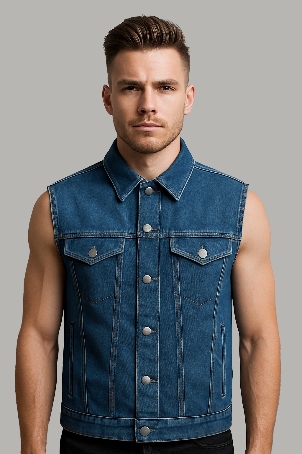 Denmara – Men's Lightweight Denim Vest