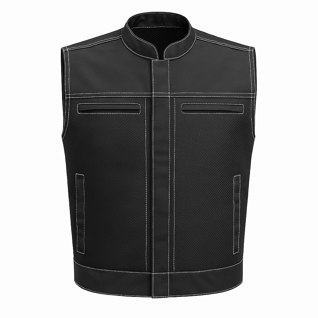 Aura – Men's Moto Mesh Motorcycle Vest
