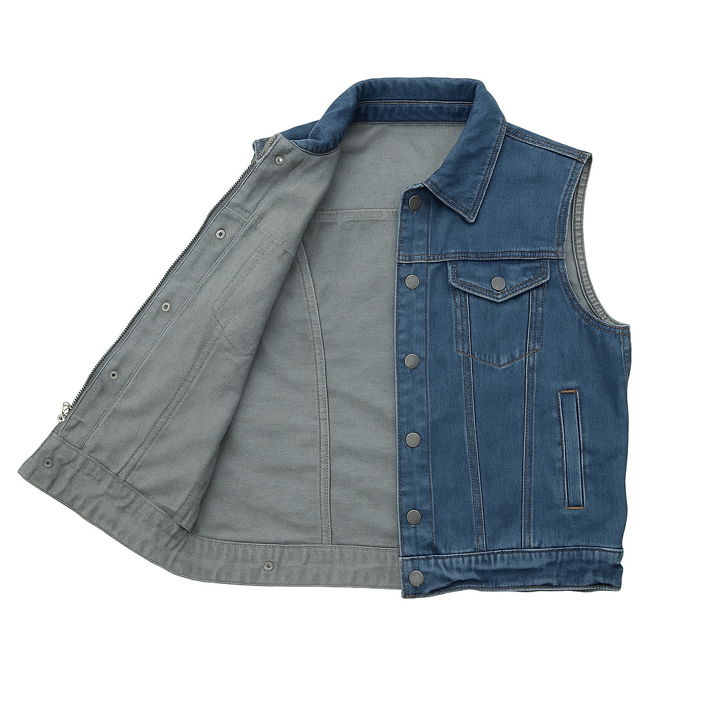 Denmara – Men's Lightweight Denim Vest