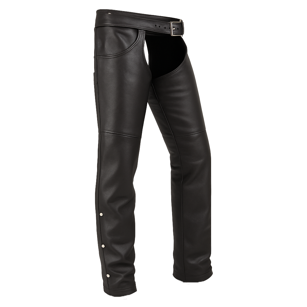 Rustmark - Unisex Motorcycle Leather Chaps